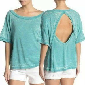 Free People We The Free Viola Open Back Tee S